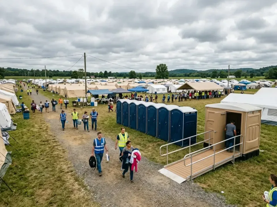 disaster-relief-camp-restrooms-010 — frequently asked questions, Dumpster & Portable Bathrooms Rental in Hubbard, OR